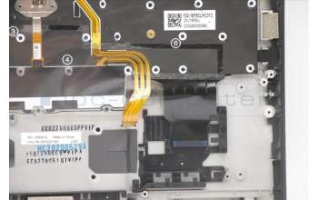 Lenovo 5M10Z27461 C-Cover with keyboard, Greek US/GR, Deep Black, WLAN, US