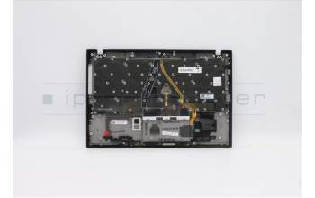 Lenovo 5M10Z27499 C-Cover with keyboard, Turkish, Deep Black, WLAN, UK