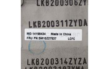 Lenovo 5M10Z27537 MECH_ASM GRP_KBD_BZL_HU_WWAN_DB_CHY