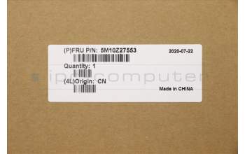 Lenovo 5M10Z27553 MECH_ASM GRP_KBD_BZL_Nordic_WWAN_DB_CHY