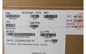 Lenovo 5M10Z33287 MECH_ASM L82QE C FRAME SB