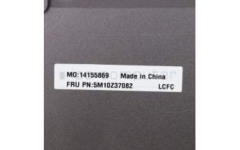 Lenovo 5M10Z37082 C-Cover with keyboard, USA English, Iron Grey, WLAN, US