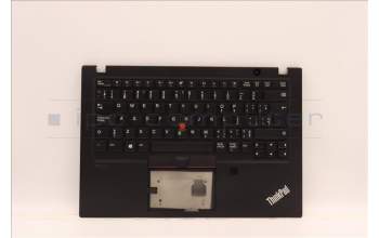 Lenovo MECH_ASM CCov KBD FRA/ENG UK(LTN)BK FPR para Lenovo ThinkPad T14s (20T1/20T0)