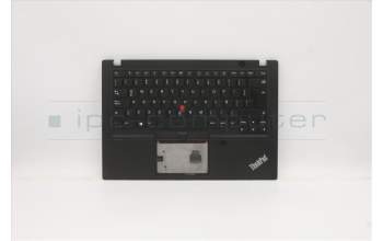 Lenovo MECH_ASM CCov KBD LA_SPA UK(SNX)BK FPR para Lenovo ThinkPad T14s (20T1/20T0)