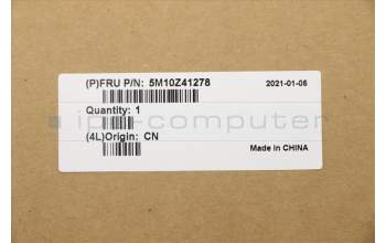 Lenovo 5M10Z41278 MECH_ASM CCov BL KBD FRA/ENG UK(LTN)BK