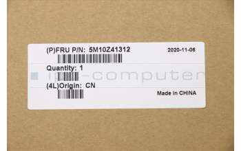 Lenovo 5M10Z41312 MECH_ASM CCov BL KBD NORDIC UK(LTN)BK