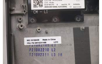 Lenovo 5M10Z41488 MECH_ASM CCov BLKB FRA UK(SNX)BK FPR_NFC