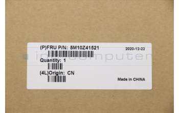 Lenovo 5M10Z41521 C-Cover with keyboard, Spanish LA, Black, Backlight, FingerPrint, UK