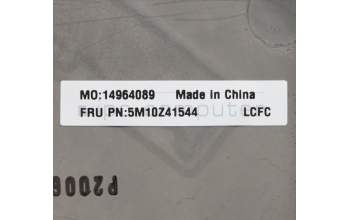 Lenovo 5M10Z41544 C-Cover with keyboard, Switzerland, Black, Backlight, Fingerprint, NFC, UK