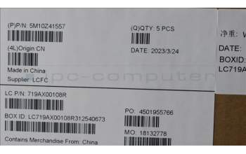 Lenovo MECH_ASM Cc BLKB 058 FRA UK(L)SR FPR_NFC para Lenovo ThinkPad T14s (20T1/20T0)