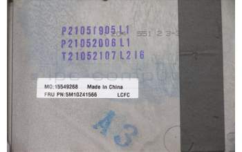 Lenovo 5M10Z41566 MECH_ASM Ccv BLKB BUL UK(SNX)SR FPR_NFC