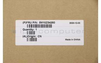 Lenovo 5M10Z54260 MECH_ASM Ccov BKLT KBD HBW US(LTN)BK FPR