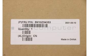 Lenovo 5M10Z54353 MECH_ASM KB w/KB Mlr Num BL(CHY)NOR