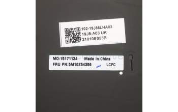 Lenovo 5M10Z54356 MECH_ASM KB w/KB Mlr Num BL(CHY)POR