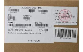 Lenovo 5M10Z54556 MECH_ASM KBD SWS(Sun) Pat UK BK