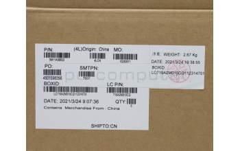 Lenovo 5M11A08632 MECH_ASM FCcoverBLTKBD EURO ENGUS(SRX)BF
