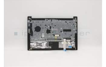 Lenovo 5M11A34840 C-Cover with keyboard, Switzerland, Black, Fingerprint, UK