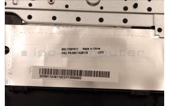 Lenovo 5M11A36119 MECH_ASM KB SLV BKLT(P)UK BK