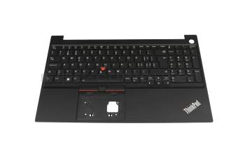 5M11A36340 teclado incl. topcase original Lenovo CH (suiza) negro/negro con retroiluminacion y mouse stick