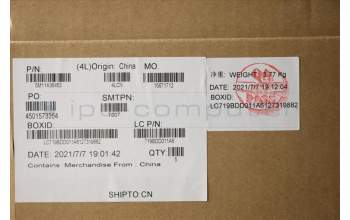 Lenovo 5M11A36453 MECH_ASM KB EUROENG BKLT(P)FPR US EBS BK
