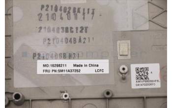 Lenovo 5M11A37252 MECH_ASM KBDW/C ENG BKLT(CHY) US BK