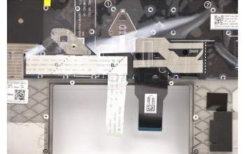 Lenovo 5M11A37557 MECH_ASM KBDW/C ENG BKLT(CHY)WW US BK