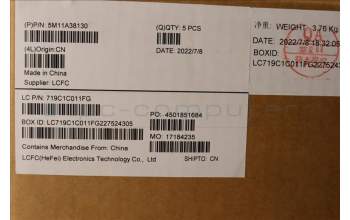 Lenovo 5M11A38130 MECH_ASM KB C JPN(TSG)PT JP BK