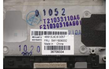 Lenovo 5M11B38332 MECH_ASM GRP,KBD,BZL,NOR,WL,BK,CHY