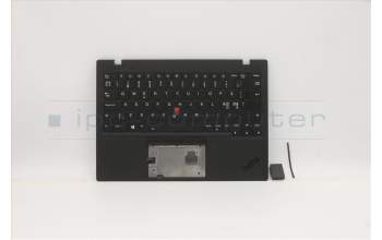 Lenovo 5M11B38333 C-Cover with keyboard, Nordic, Black, WLAN, UK