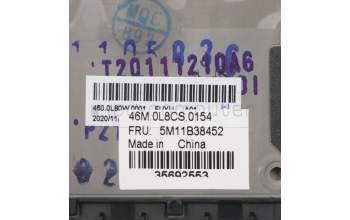 Lenovo 5M11B38452 MECH_ASM GRP,KBD,BZL,UKE,WW,BK,LTN