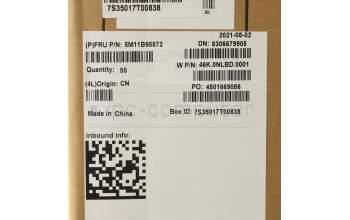 Lenovo 5M11B95872 MECH_ASM CS21 3+2bCP,Glass,Black,CHY