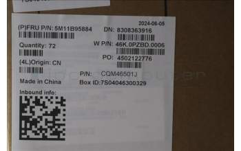 Lenovo 5M11B95884 MECH_ASM CS22 3+2bCPLC,Mylar,BLK,TRA