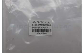 Lenovo 5M11B95884 MECH_ASM CS22 3+2bCPLC,Mylar,BLK,TRA