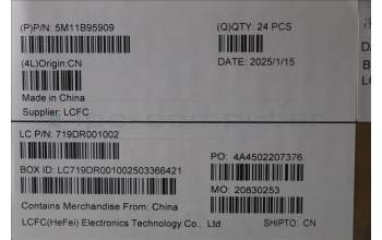Lenovo 5M11B95909 MECH_ASM CS21 3+2bCPLC,GLM,GRAY,SUN