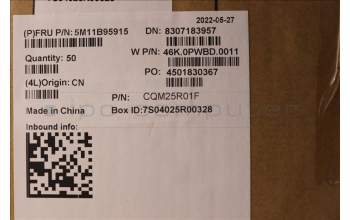 Lenovo 5M11B95915 MECH_ASM CS22 3+2bCPLC,Mylar,GRY,SUN