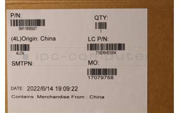 Lenovo 5M11B95927 MECH_ASM CS21 3+2bCP,GLM,BLK,SUN