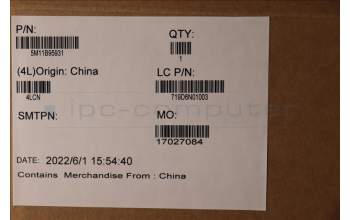 Lenovo 5M11B95931 MECH_ASM CS21 3+2bCP,GLM,BLK,NFC,SUN