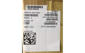 Lenovo 5M11C18602 MECH_ASM WW C-Cvr+SPA KB ASM,CHY