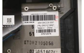 LENOVO 5M11C18687 MECH_ASM WW C-Cvr+SWE/FIN KB ASM,PMX