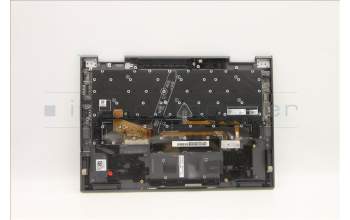 Lenovo 5M11C40956 C-Cover with keyboard, Brazil Portuguese, Storm Grey, WLAN, UK