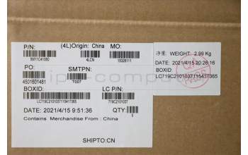 Lenovo 5M11C41060 MECH_ASM KBD BZL,WW,GY,SRX,ENG