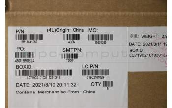 Lenovo 5M11C41062 MECH_ASM KBD BZL,WW,GY,SRX,058 FRA