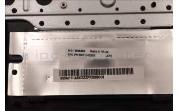 Lenovo 5M11C43303 MECH_ASM KB C IND ENG(TSG)PT FP US BK