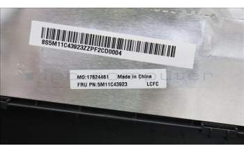 Lenovo 5M11C43923 MECH_ASM KBC EUROENGBKLT(PMX)PT FP EB BK