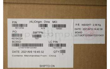 Lenovo 5M11C47904 MECH_ASM KBD W/C ENG BKLT(SUN) US BK