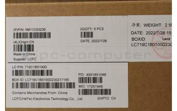 Lenovo 5M11C53239 MECH_ASM GRP KBD BZL,FRA/ENG,WL,DB,CHY