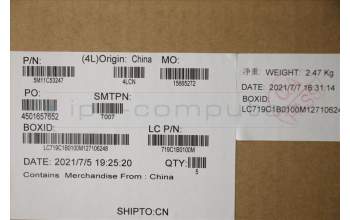 Lenovo 5M11C53247 MECH_ASM GRP KBD BZL,JPN,WL,DB,CHY