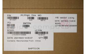 Lenovo 5M11C53277 MECH_ASM GRP KBD BZL,GRE,WW,DB,CHY