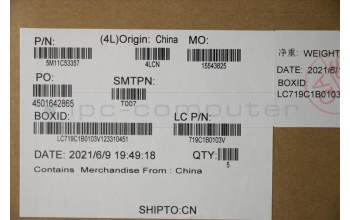 Lenovo 5M11C53357 MECH_ASM GRP KBD BZL,LA SPA,WW,DB,SUN