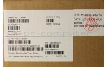 Lenovo 5M11C85464 MECH_ASM KBD W/C LA SPA BKLT(SUN) UKWWBK